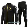 Chaqueta De Entrenamiento Trajes Juventus 2022-23 Amarilla Negra - Niño